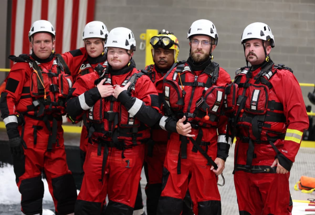 Gaston Fire & Rescue water rescue team